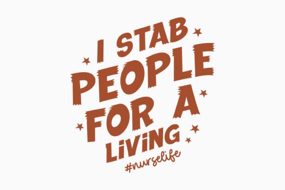 A Humorous Twist: I Stab People for a Living