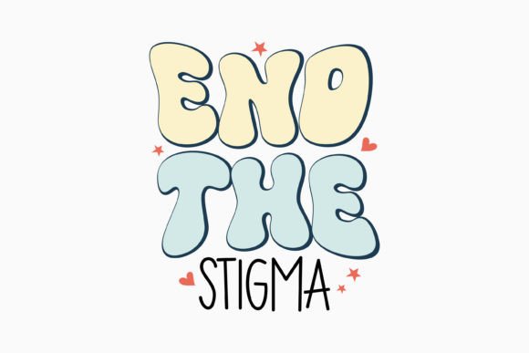 End the Stigma: A Bold and Meaningful Embroidery Design