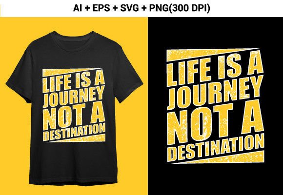 Life is a Journey Not a Destination: A Graphics Asset for Crafts