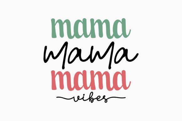 Mama Vibes Retro Mothers Day Svg: A Graphics Gem for Crafts