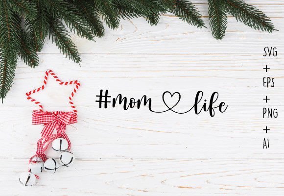 momlife Mothers Day Svg T Shirt Design for Crafts and Graphics