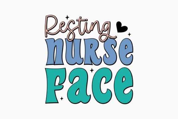 Resting Nurse Face SVG: A Fun Graphics Asset for Crafts