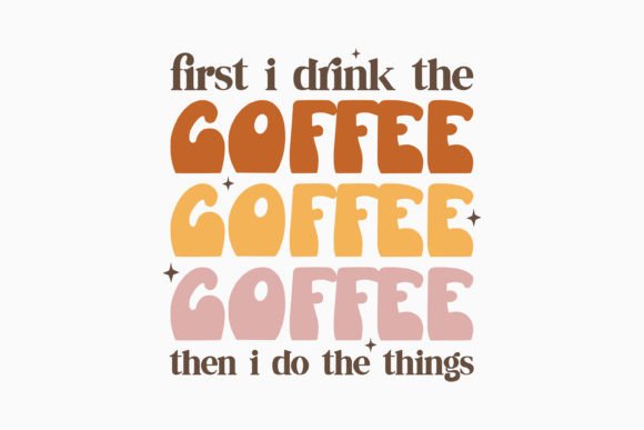 Retro Coffee SVG: A Graphics Gem for Crafts