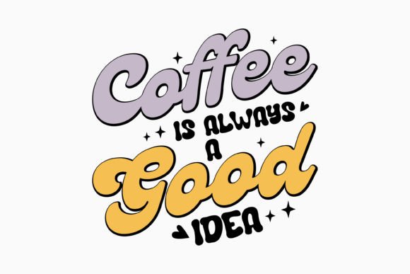 Retro Funny Coffee Quotes SVG: A Versatile Design