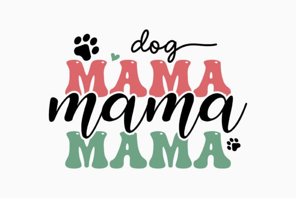 Review: Dog Mama Retro Mothers Day SVG for Crafts