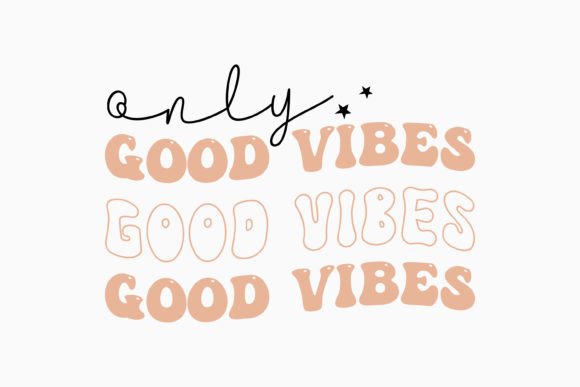 Review: Only Good Vibes Retro Be Kind SVG for Graphics and Crafts